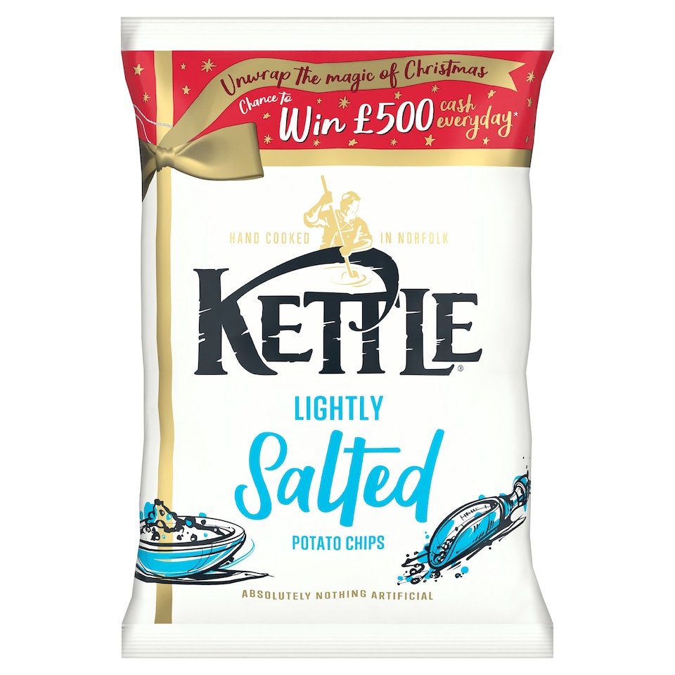Kettle Lightly Salted Potato Chips 130G