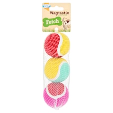 Good Boy Wagtastic Dog Tennis Balls 3 Pack