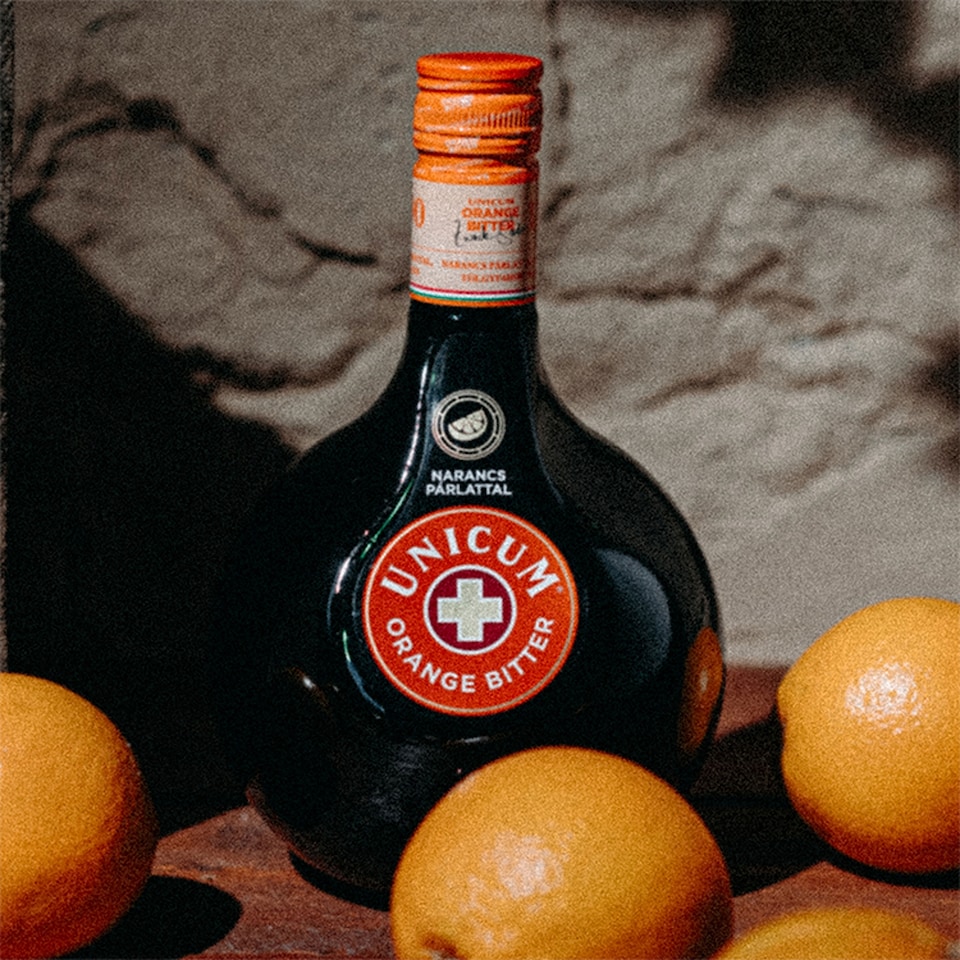 image 1 of Zwack Unicum Orange Bitter Herb Liqueur 34,5% 0,5 l