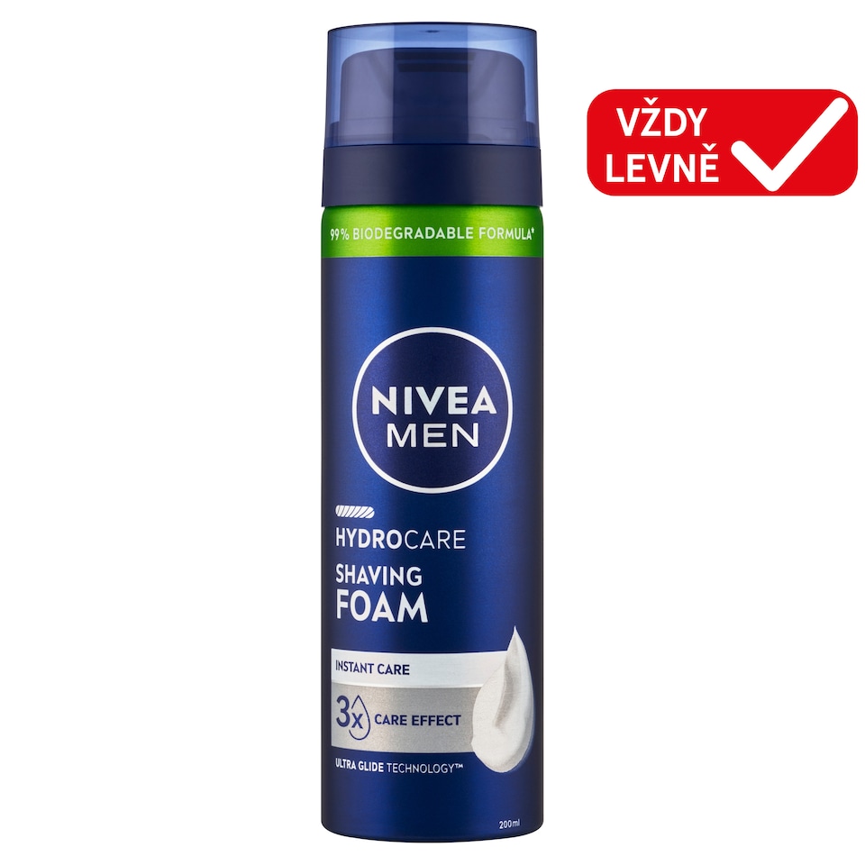 Obrázek 1 pro produkt Nivea Men Hydrocare Pěna na holení 200ml