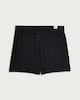 image 4 of F&F CoolEase™ Ribbed Button Detail Pyjama Shorts in Black