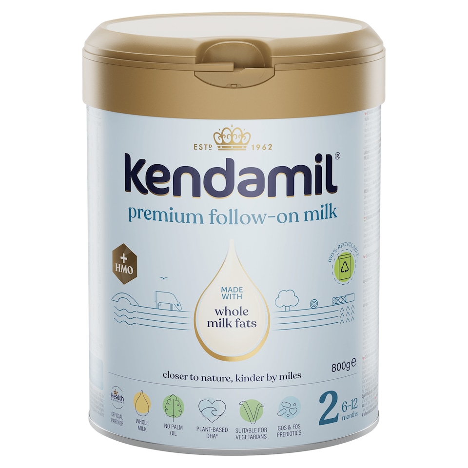 image 1 of Kendamil Premium 2 HMO+ Follow-on Milk formula in Powder form 6-12 Months 800 g