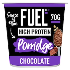 FUEL10K High Protein Chocolate Porridge Oat Cereal Pot 70g