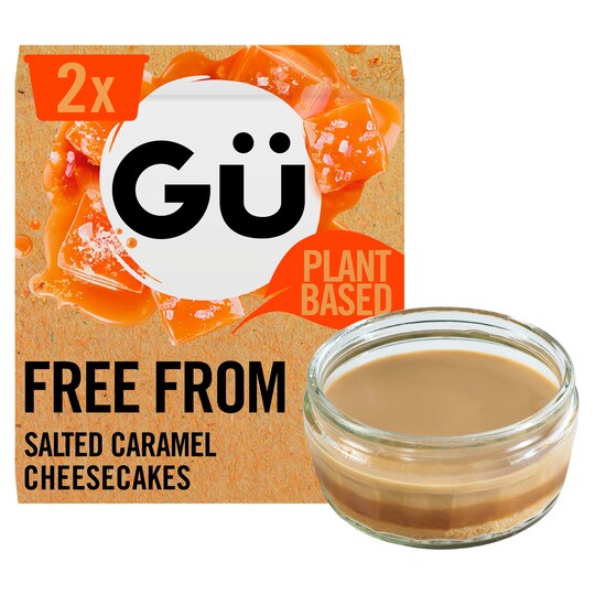 Gu Free From Salted Caramel Cheesecake 2 X 83G Tesco Groceries