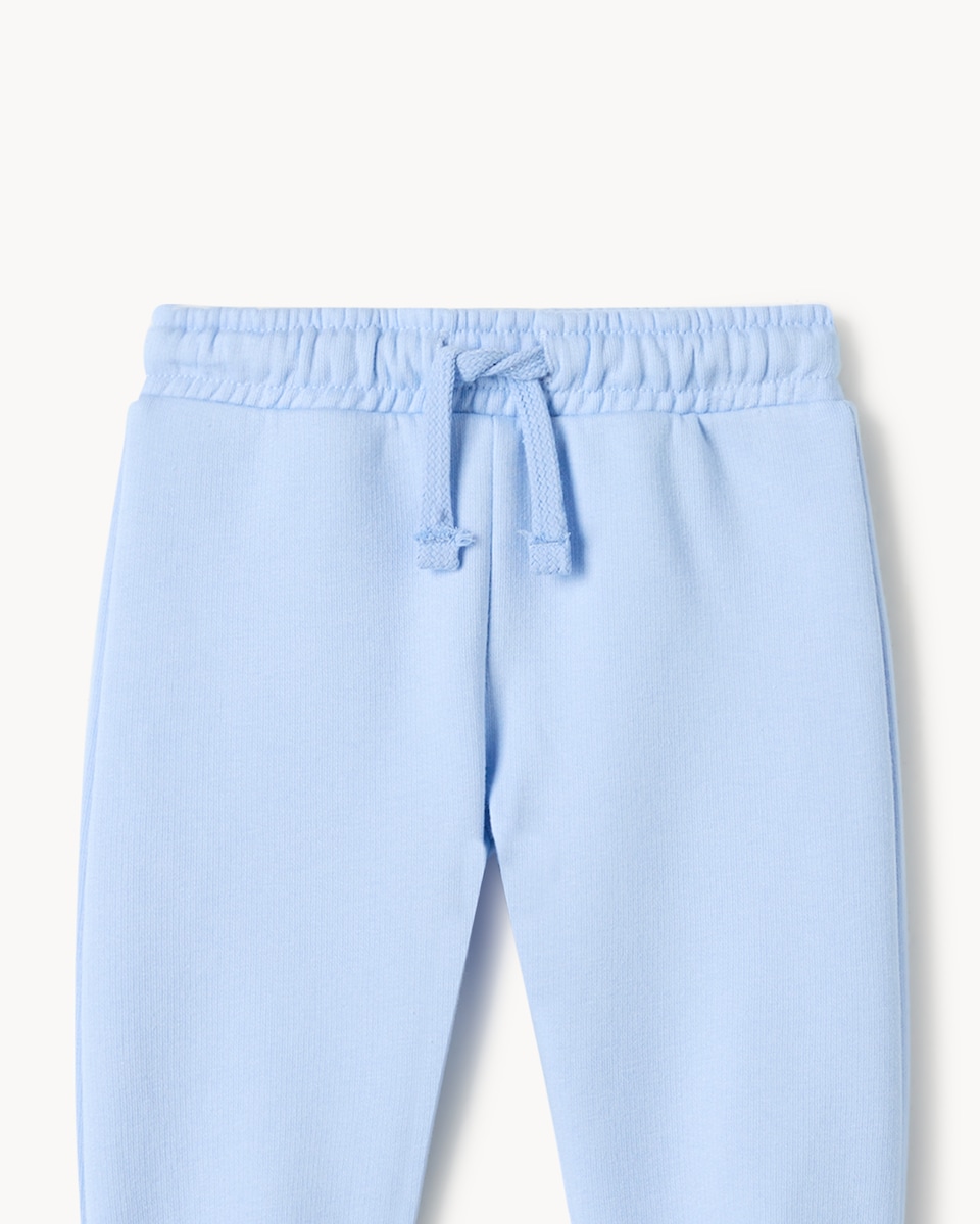 image 1 of F&F Baby Cotton Rich Sweatshirt and Joggers Set in Blue