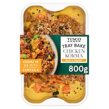 Tesco Tray Bake Chicken Korma 800g