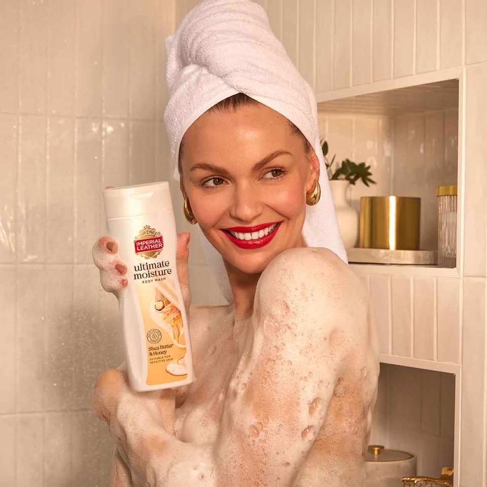image 1 of IMPERIAL LEATHER ULTIMATE MOISTURE SHEA BUTTER & HONEY BODY WASH 450 ML