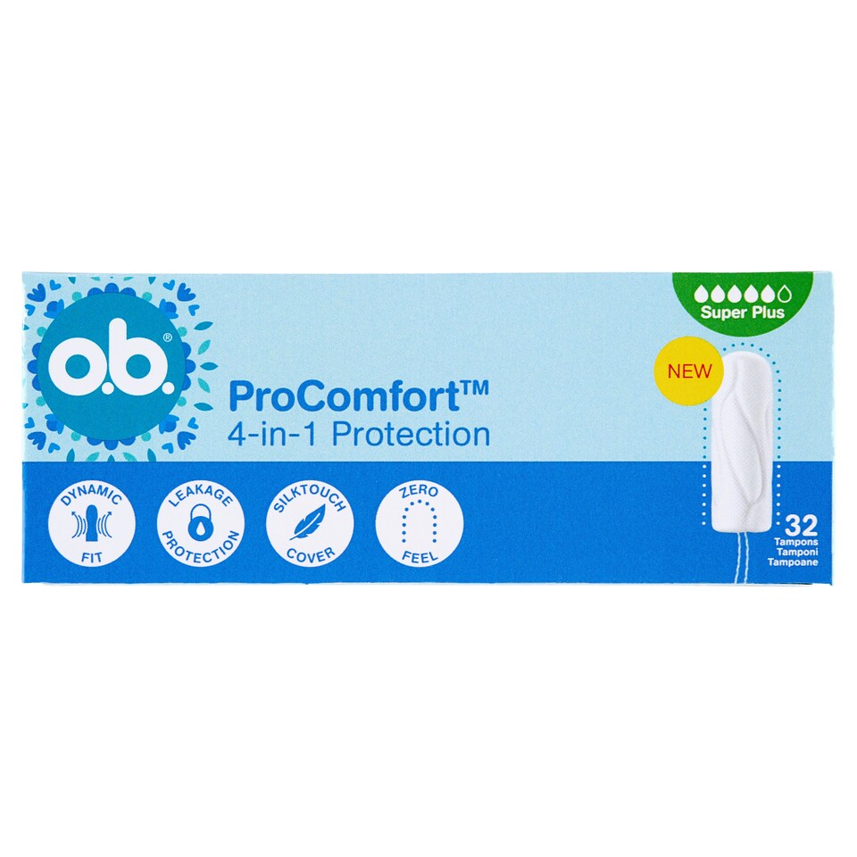 o.b. ProComfort Super Plus Tampons 32 pcs