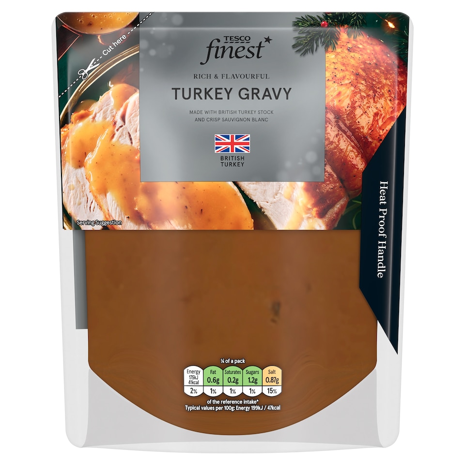 Tesco Finest Turkey Gravy 350ml