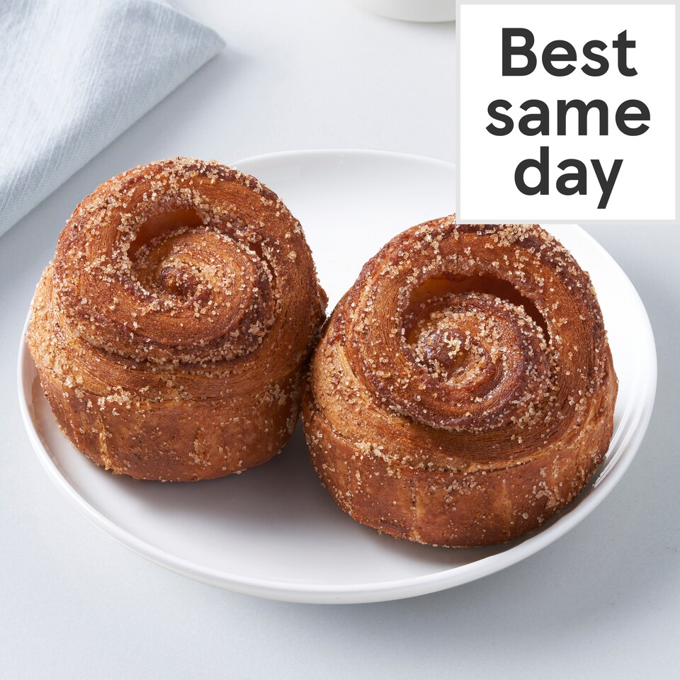 image 1 of Tesco Finest Scandi Style Cinnamon Buns 2 Pack