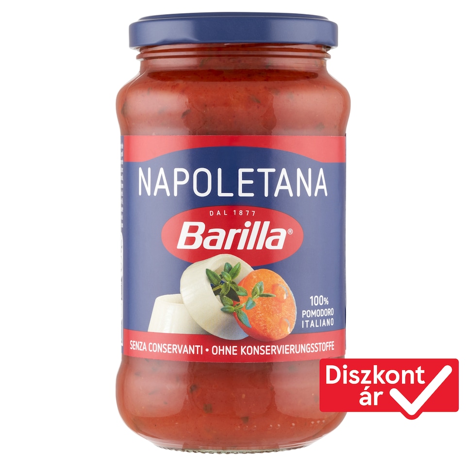 Barilla Napoletana paradicsomszósz hagymával és zöldfűszerekkel 400 g