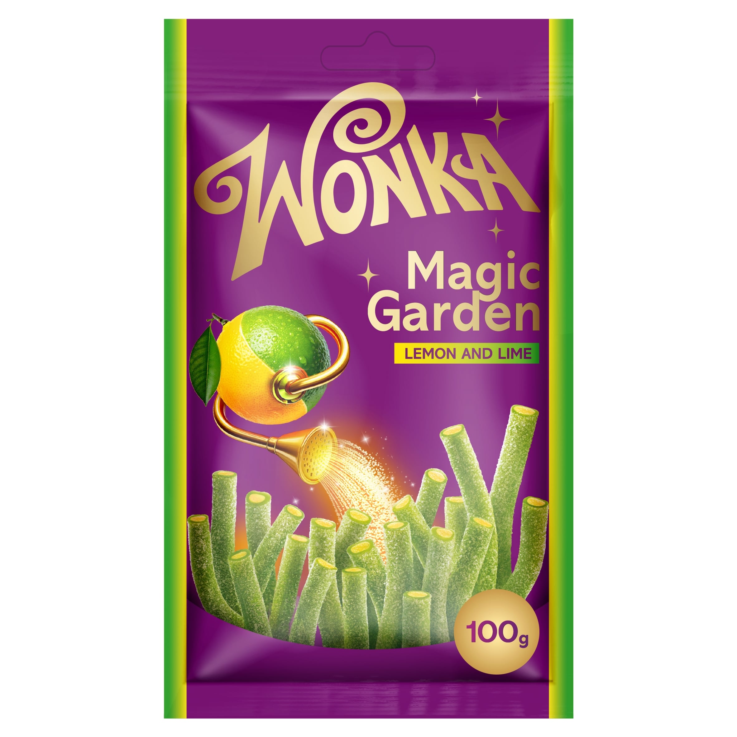 Wonka Magic Garden Lemon and Lime Flavour 100g