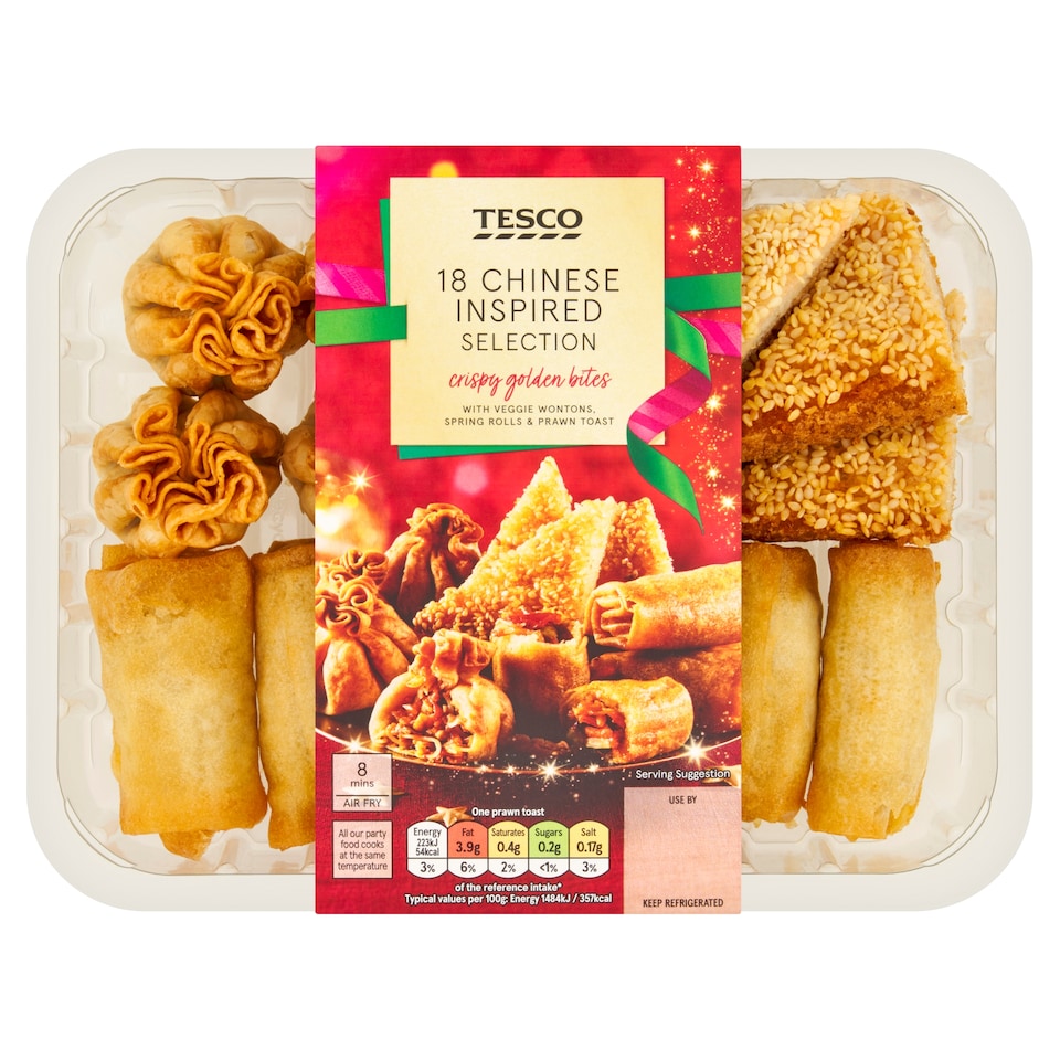 Tesco 18 Asian Inspired Selection 306G