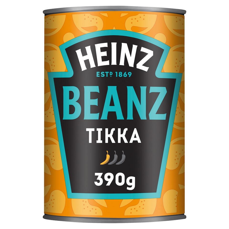 image 1 of Heinz Baked Beans Tikka Creamy Beanz 390G