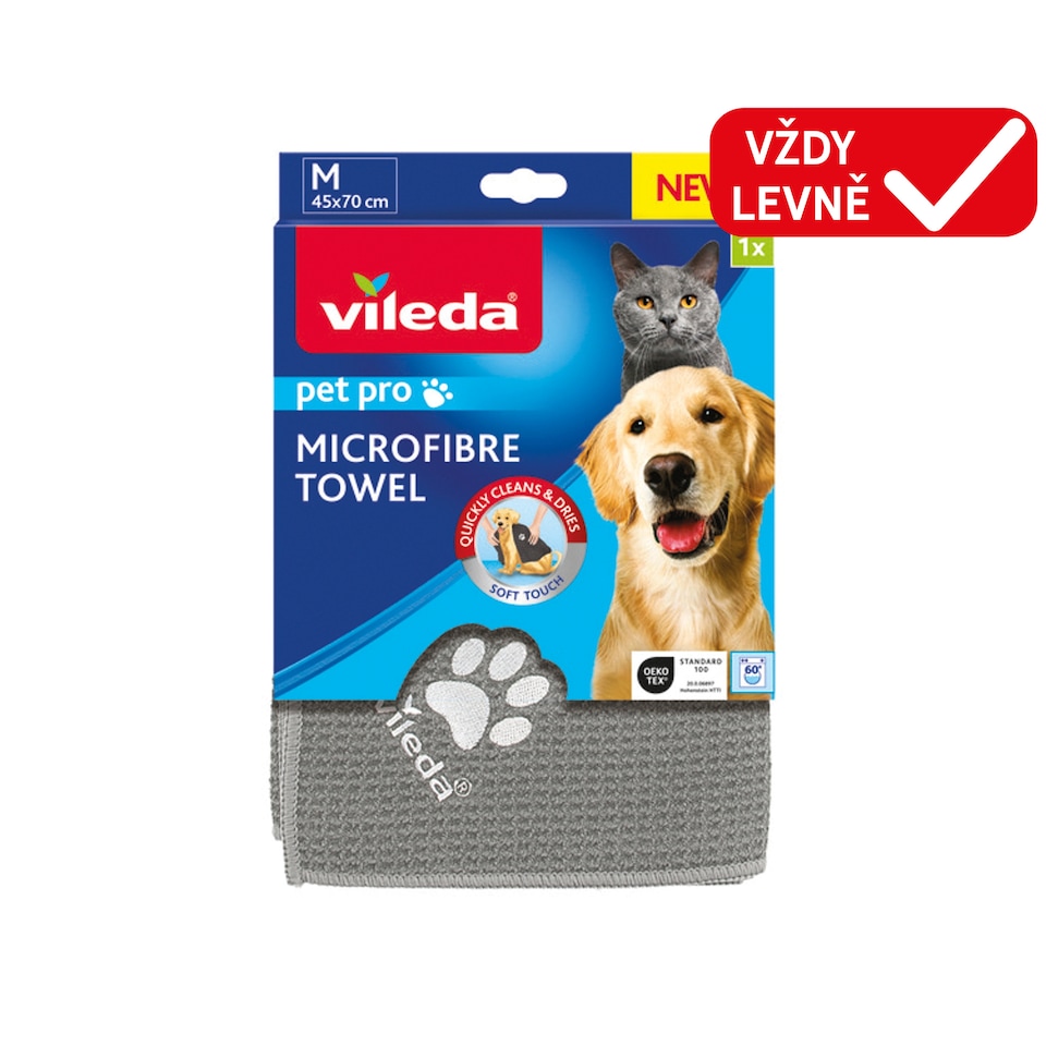 Vileda Pet ručník z mikrovlákna 1 ks