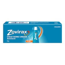 Zovirax Cold Sore Treatment Cream Aciclovir Tube 2g