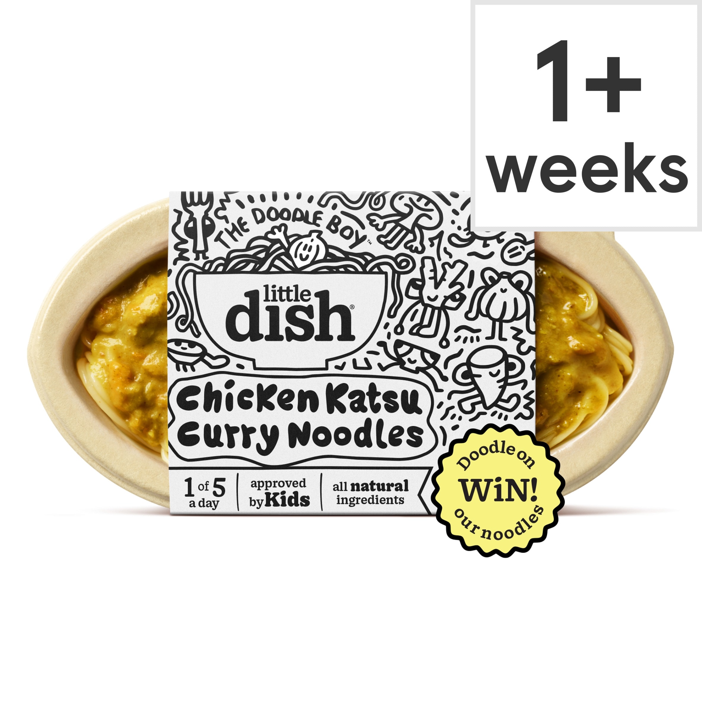 Little Dish Chicken Katsu Curry Noodles 200g