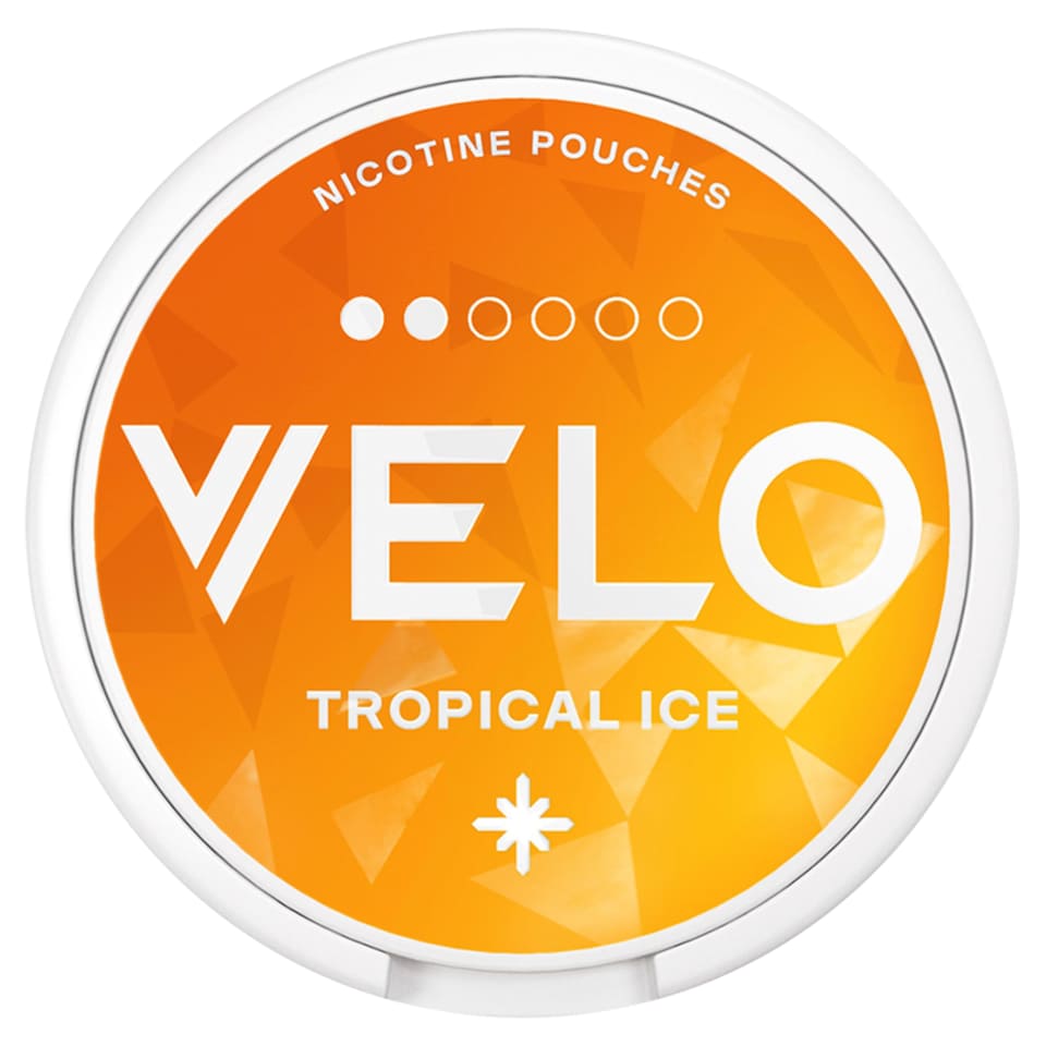 image 1 of Velo Tropical Ice Nicotine Pouches Mini 6mg 15 Pack