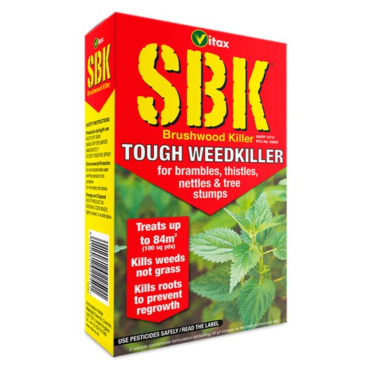 Sbk Tough Weed Killer Concentrate 250Ml Tesco Groceries