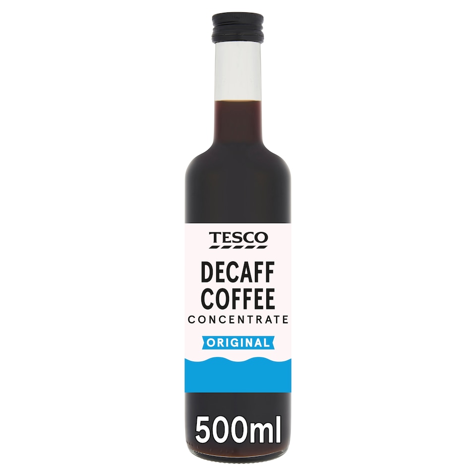 Tesco Original Decaffeinated Coffee Concentrate 500ml