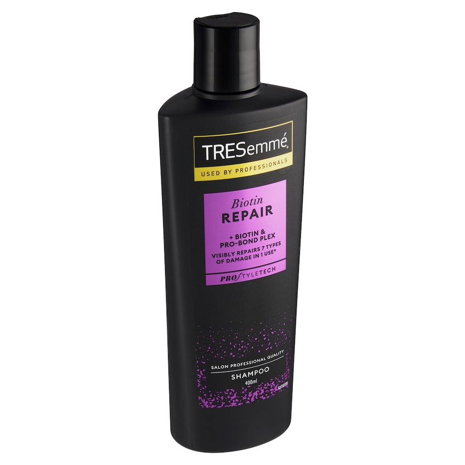 Obrázek 1 pro produkt TRESemmé Biotin Repair šampon na poškozené vlasy s Pro-Bond Plexem 400ml