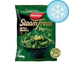 Birds Eye Steamfresh 2 Green Medley Steam Bags 300g