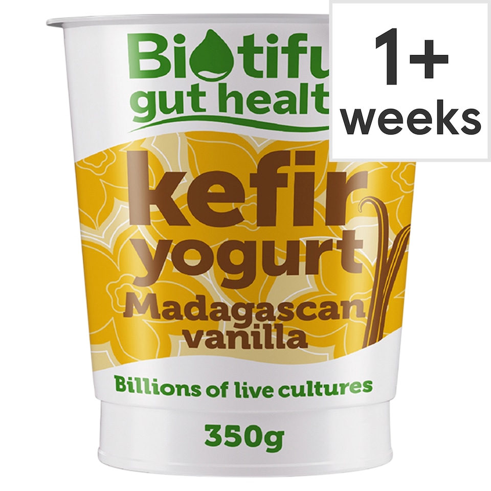 image 1 of Biotiful Gut Health Kefir Yogurt Madagascan vanilla 350g