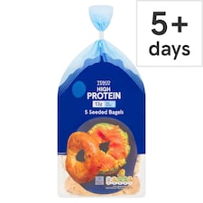Tesco High Protein Bagels 5 Pack