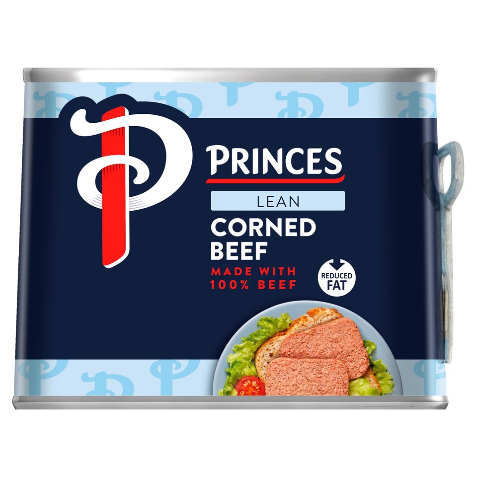 Princes Lean Corned Beef Reduced Fat 200G Tesco Groceries