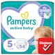 image 1 of Pampers Active Baby Size 5, 54 Nappies, 11kg-16kg