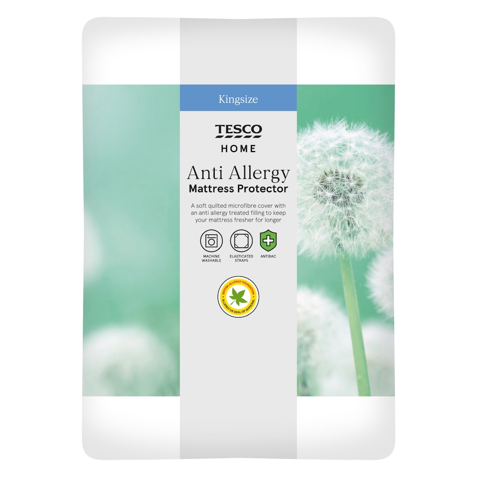 Tesco Anti Allergy Mattress Protector King