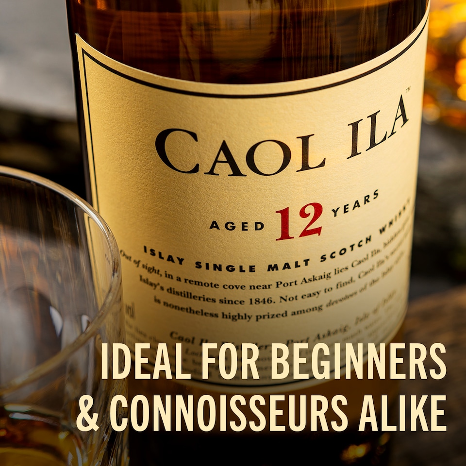 image 1 of Caol Ila 12 Year Old Malt Whisky Bottle 43% Vol 70Cl