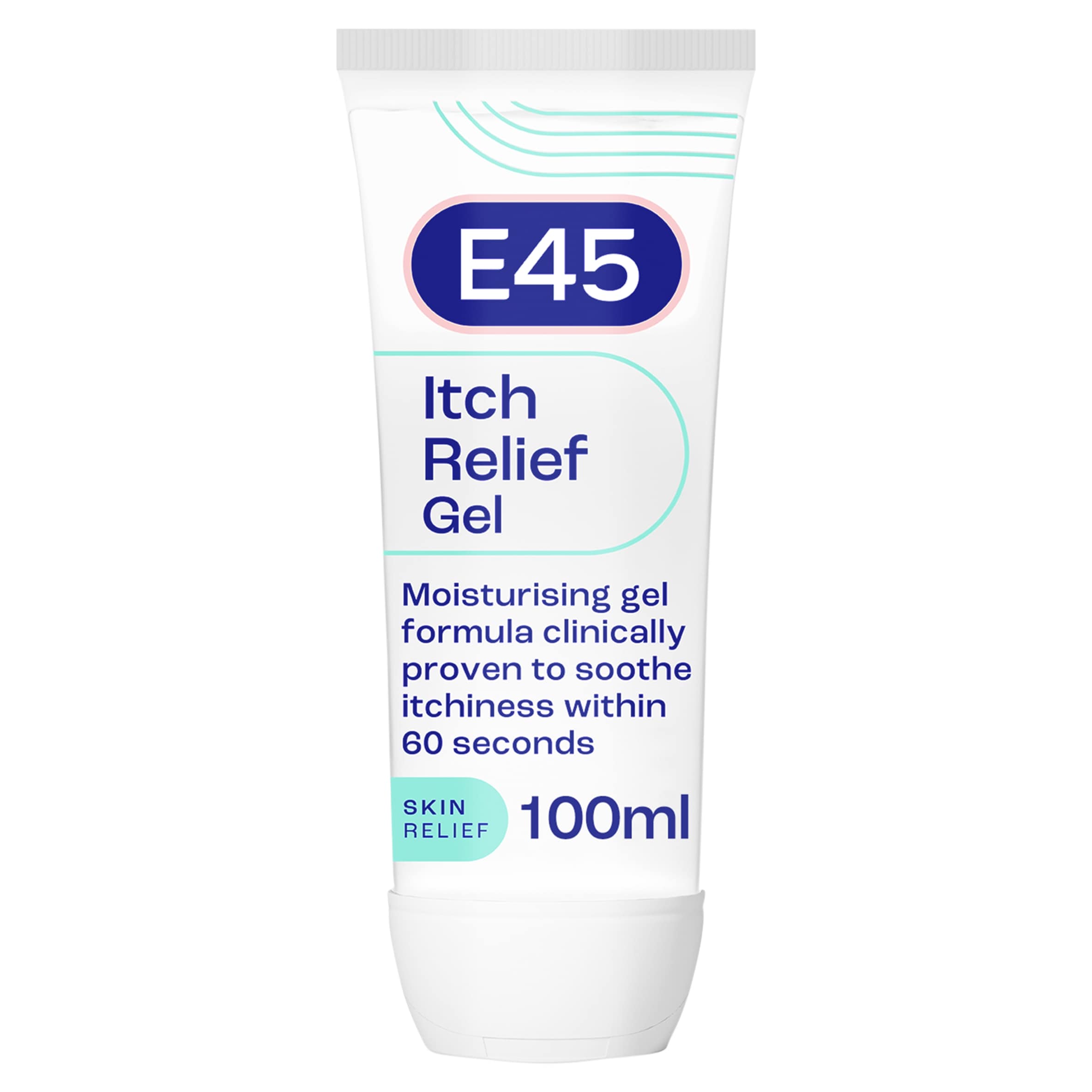 E45 Itch Relief Gel Moisturiser for Irritated & Dry Skin 100ml