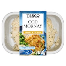 Tesco Cod Mornay 360g