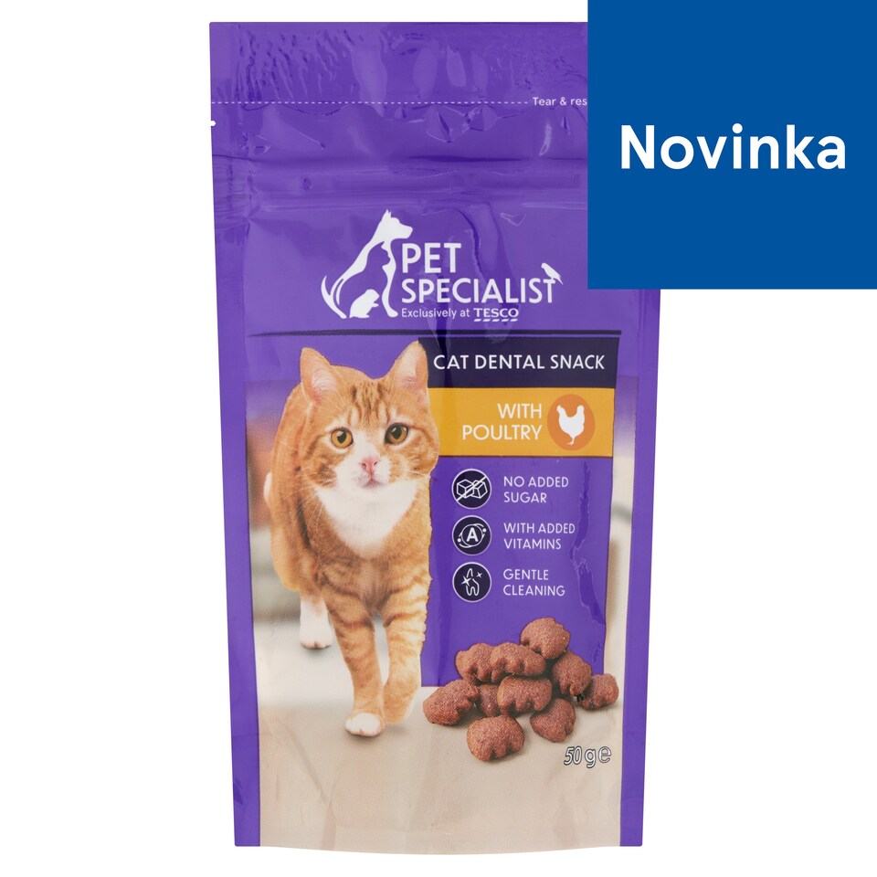 Pet Specialist Cat Dental Snack with Poultry 50 g