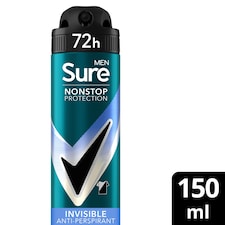 Sure Men 72h Invisible Ice Fresh Antiperspirant Deodorant 150ml