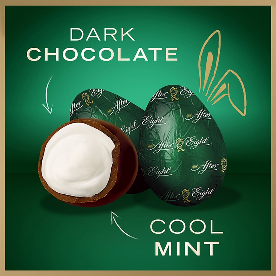image 1 of After Eight Dark Mint Chocolate Mini Eggs 81G