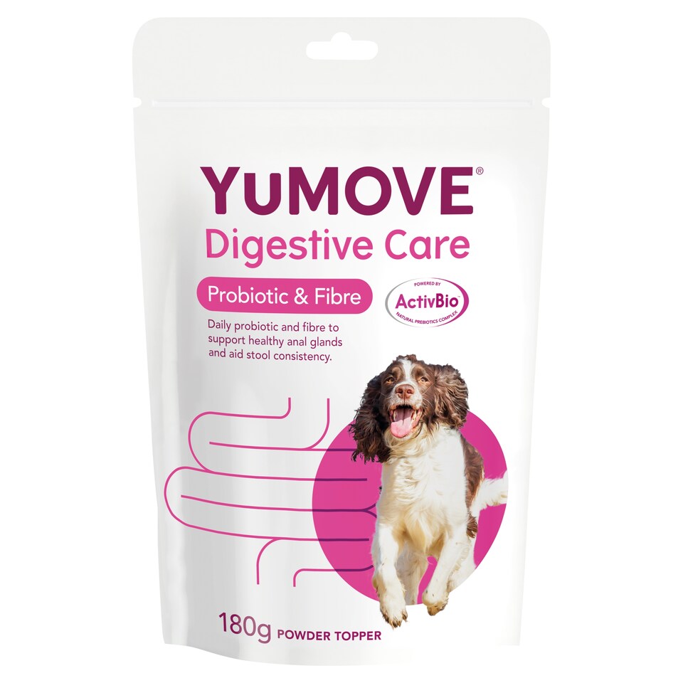 YuMove Digestive Care Probiotic & Fibre for All Dogs 180g