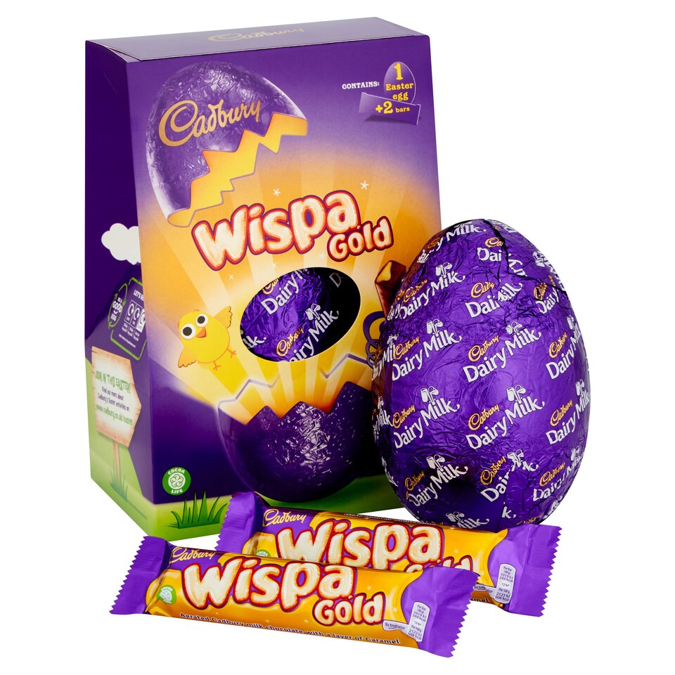 Cadbury Wispa Gold Chocolate Egg 276G