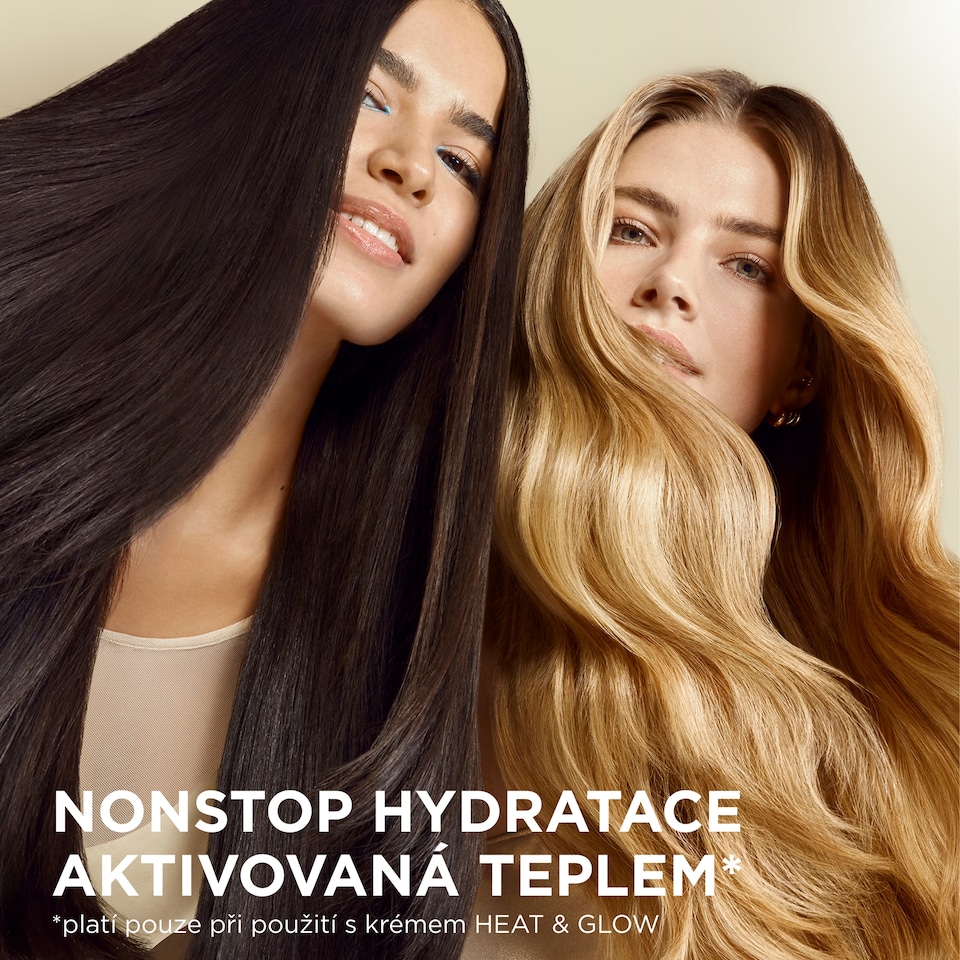 Obrázek 1 pro produkt Pantene Pro-V Hydration Recharge Heat & Glow Bezoplachový Krém 135ml. Ochrana proti Teplu