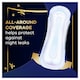 image 4 of Always Ultra Secure Night Extra Size 5 Sanitary Towels with Wings 8 Pack