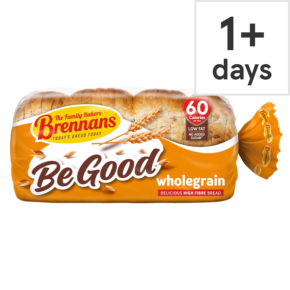 Brennans Be Good Wholegrain High Fibre Low Calorie Bread 600g