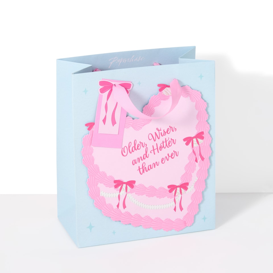 image 1 of Paperchase Cake Piping Medium Gift Bag
