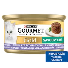 GOURMET GOLD Savuory Cake Canned Food for Cats Lamb 85g