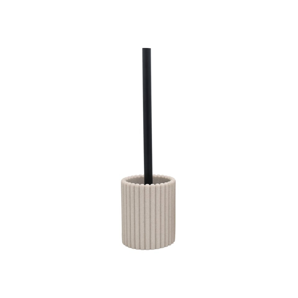 F&F HOME RIBBED STONE TOILET BRUSH