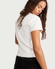 image 3 of OH ME OH MY Cotton Rich Long Live Cowgirls Slogan T-Shirt in Cream