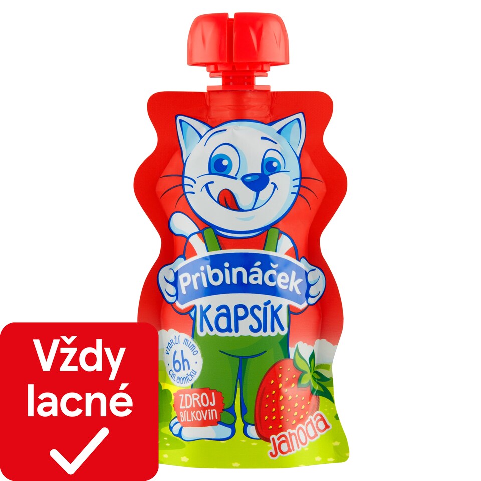 obrázok 1 z Pribináček Kapsík jahoda 70 g