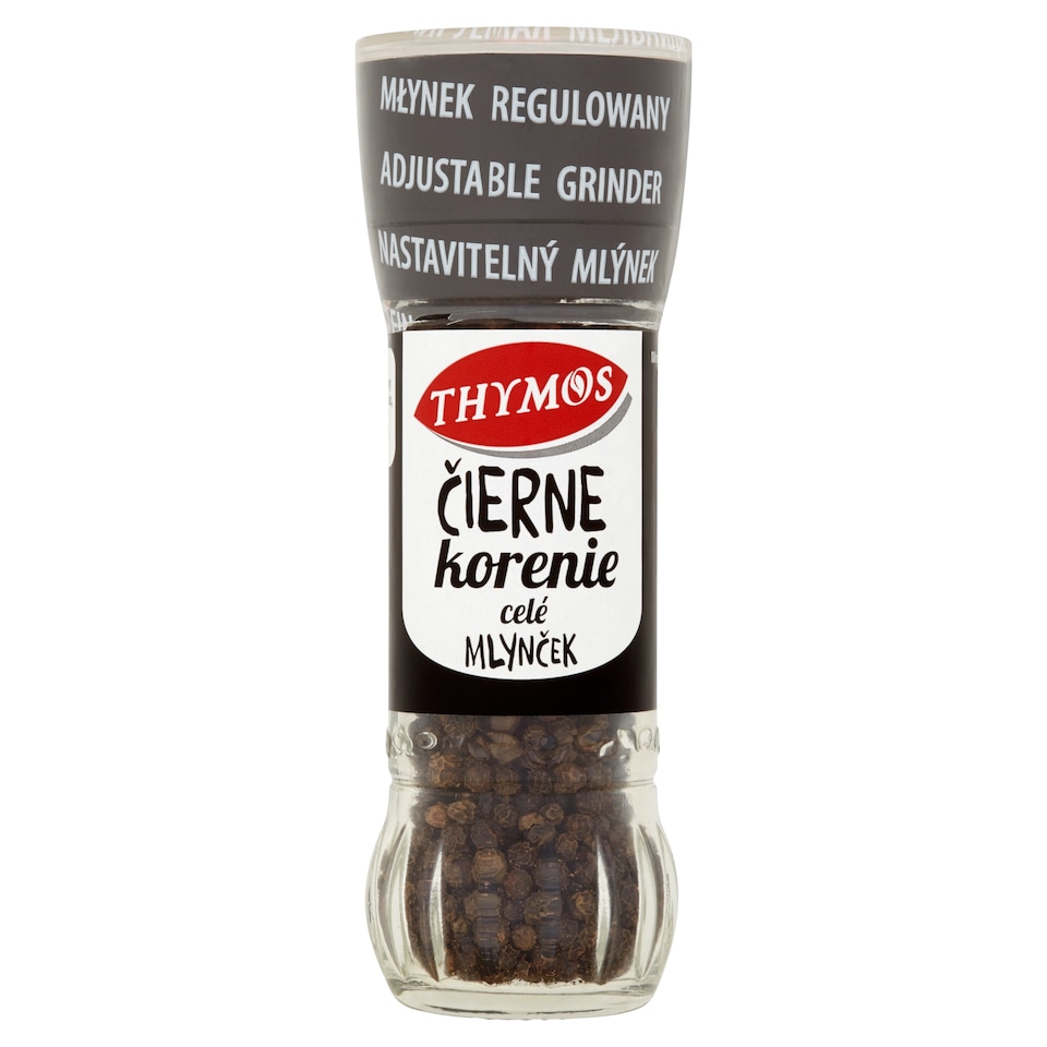 Thymos Mlynček čierne korenie celé 47 g