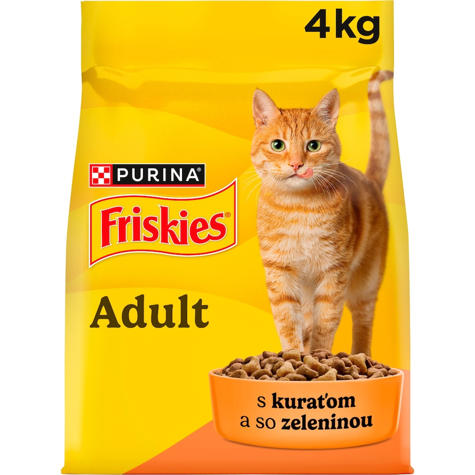 obrázok 1 z Friskies granule pre mačky kura, zelenina 4 kg