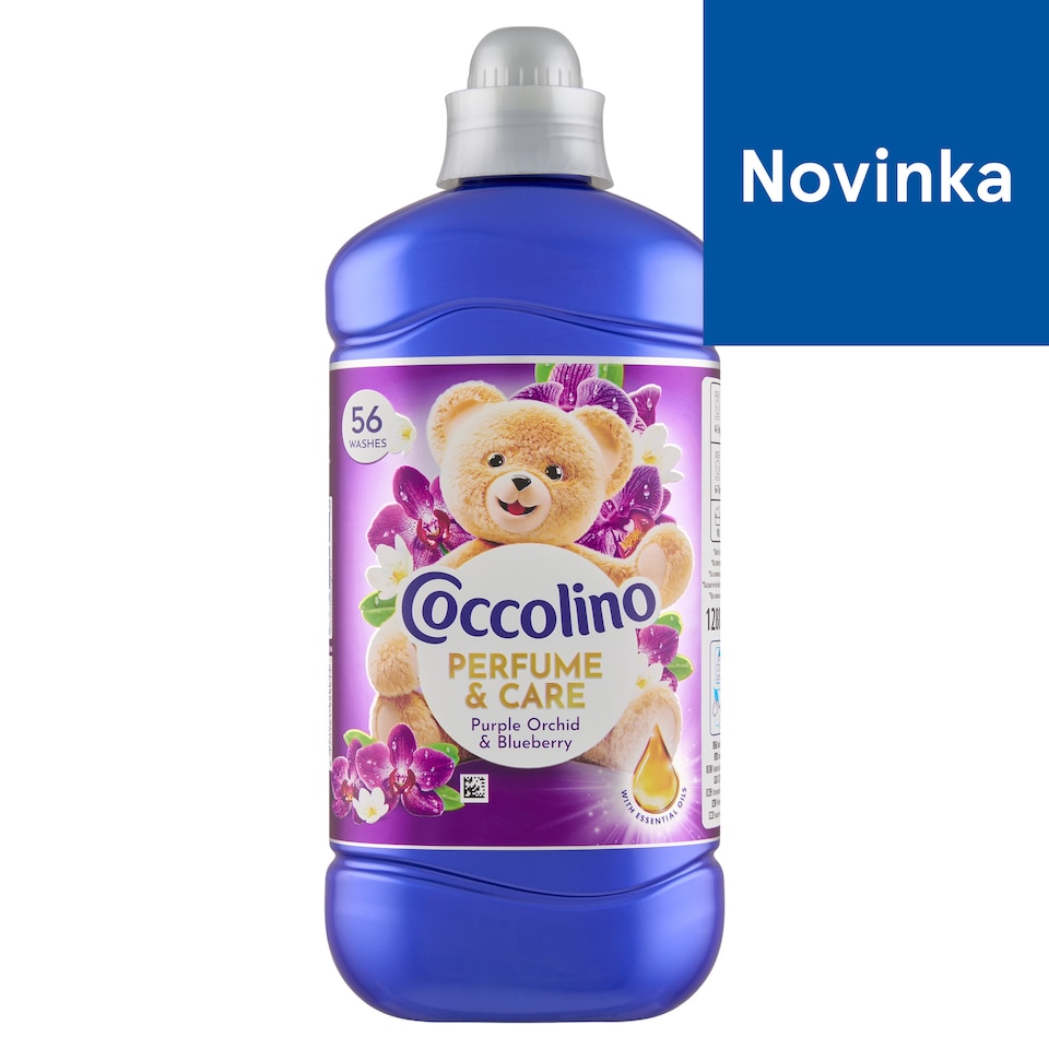 image 1 of Coccolino Perfume & Care Purple Orchid & Blueberry Concentrated Fabric Softener 56 Washes 1288 ml